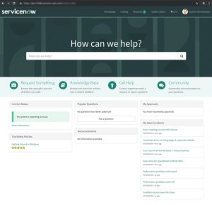 Madrid Spain Service Portal ServiceNow portal wallmart target employee experience self service system now service dev css SASS green update features sets tutorial help info tutorial blog review defects experts professional City Statue of the Bear and the Strawberry Tree